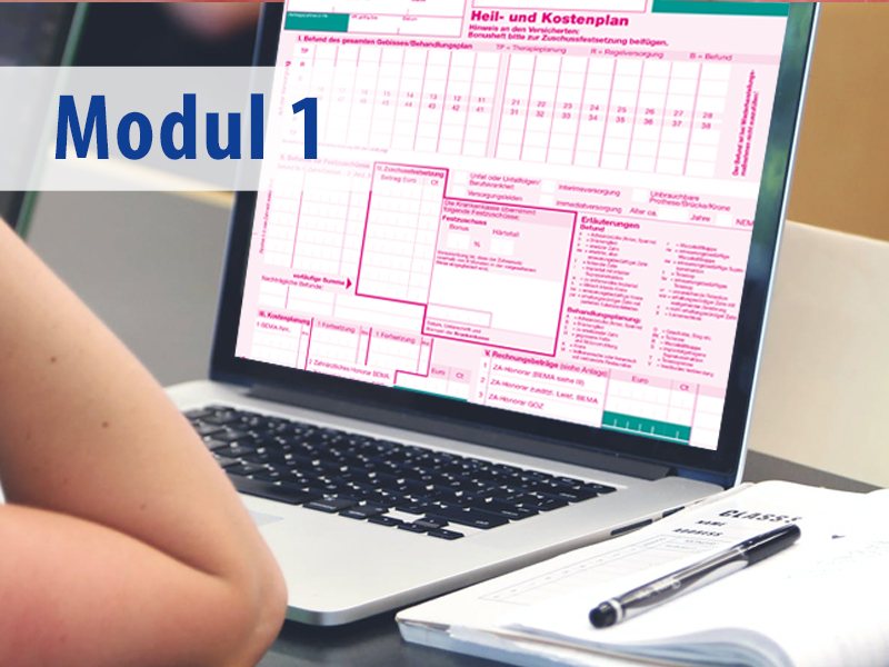 Modul 1: Abrechnung@home - dentale Abrechnung zum Feierabend